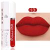 18 Color Optional Matte Velvet Lipstick Vivid Colour Non-Stick Cup Long Lasting Lip Glosses for Women Girl SK88