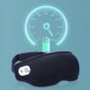 Rechargeable Heating Eye Massager Hot And Cold Compress Vibration Massage Hot And Cold Eye Mask 3D Sleep Steam Eye Mask Relax Reduce Dryness