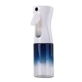 300Ml 200Ml Hair Spray Kappers Spray Empty Bottle Hervulbare Mist Fles Salon Kapper Tool Planten Zorg Water spuit (Color: Gradient blue, Capacity: 200ML)